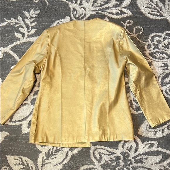 Santa Fe leather Elegant Gold Women's Dress Set excellent condition - Picture 9 of 9